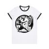 4053 Women's Maple Ringer Tee Thumbnail