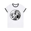 4053 Women's Maple Ringer Tee Thumbnail