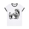 4053 Women's Maple Ringer Tee Thumbnail