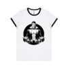 4053 Women's Maple Ringer Tee Thumbnail