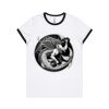 4053 Women's Maple Ringer Tee Thumbnail