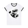 4053 Women's Maple Ringer Tee Thumbnail
