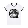 4053 Women's Maple Ringer Tee Thumbnail