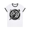 4053 Women's Maple Ringer Tee Thumbnail