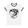 4053 Women's Maple Ringer Tee Thumbnail