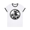 4053 Women's Maple Ringer Tee Thumbnail