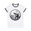 4053 Women's Maple Ringer Tee Thumbnail