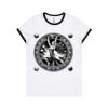 4053 Women's Maple Ringer Tee Thumbnail