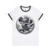 4053 Women's Maple Ringer Tee Thumbnail